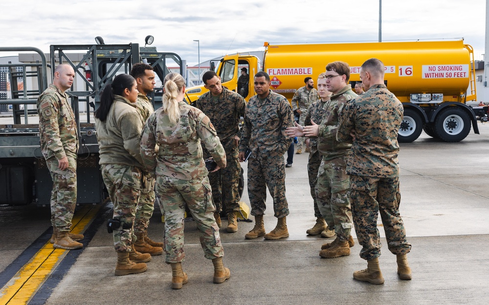 U.S. Air Force 36th Contingency Response Group Conduct training at MCAS Iwakuni
