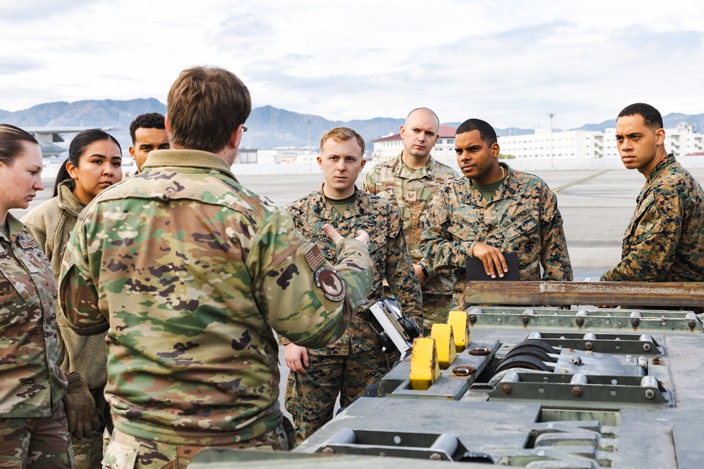 U.S. Air Force 36th Contingency Response Group Conduct training at MCAS Iwakuni