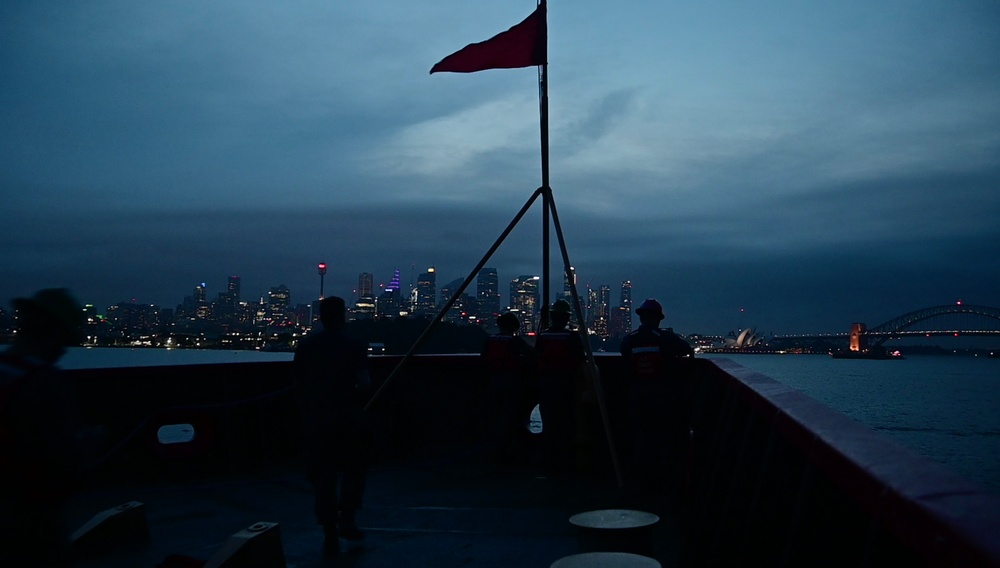 U.S. Coast Guard Cutter Polar Star hosts engagements during Sydney port call