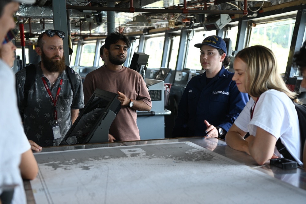 U.S. Coast Guard Cutter Polar Star hosts engagements during Sydney port call