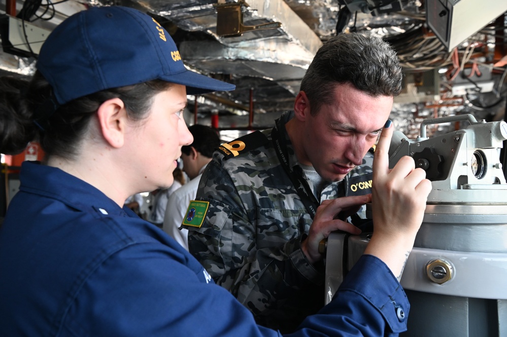 U.S. Coast Guard Cutter Polar Star hosts engagements during Sydney port call