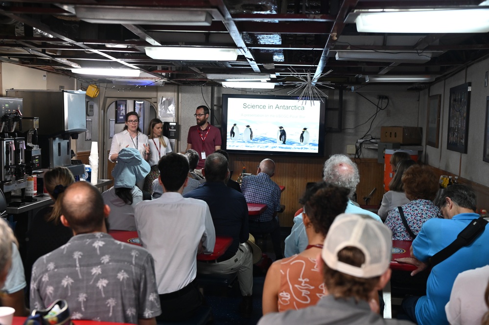 U.S. Coast Guard Cutter Polar Star hosts engagements during Sydney port call