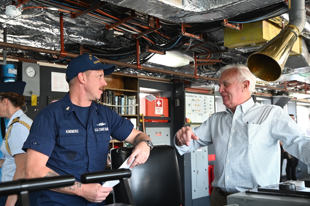 U.S. Coast Guard Cutter Polar Star hosts engagements during Sydney port call