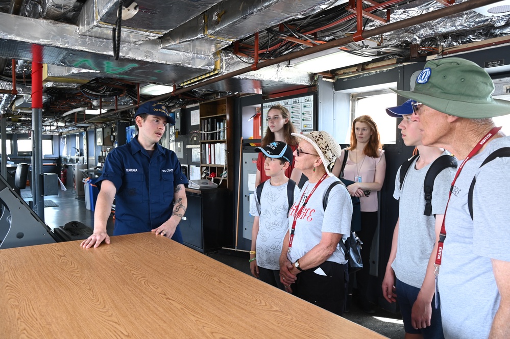 U.S. Coast Guard Cutter Polar Star hosts engagements during Sydney port call