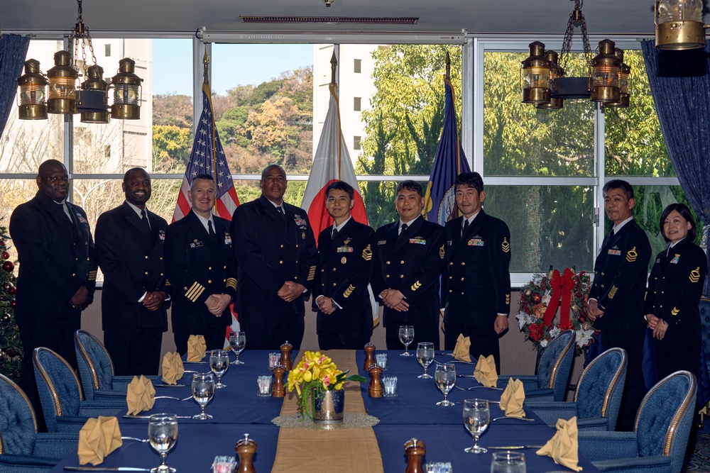 The Yokosuka Chief Petty Officer's Wreath Exchange