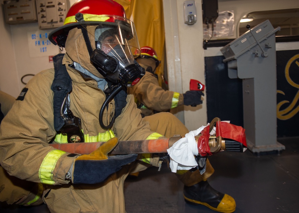 DVIDS - Images - USS Ronald Reagan (CVN 76) conducts a joint damage ...