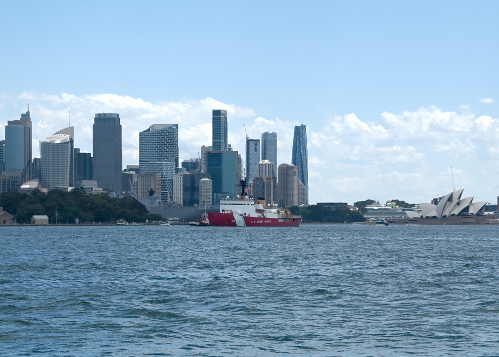 U.S. Coast Guard Cutter Polar Star departs Sydney