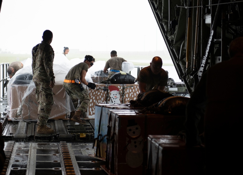 Andersen and Yokota participates in Operation Christmas Drop 2023