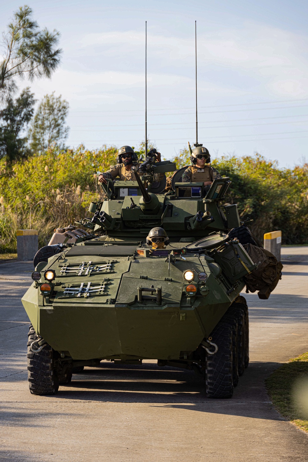 4th Light Armored Reconnaissance conduct Patrolling Tactics Exercise