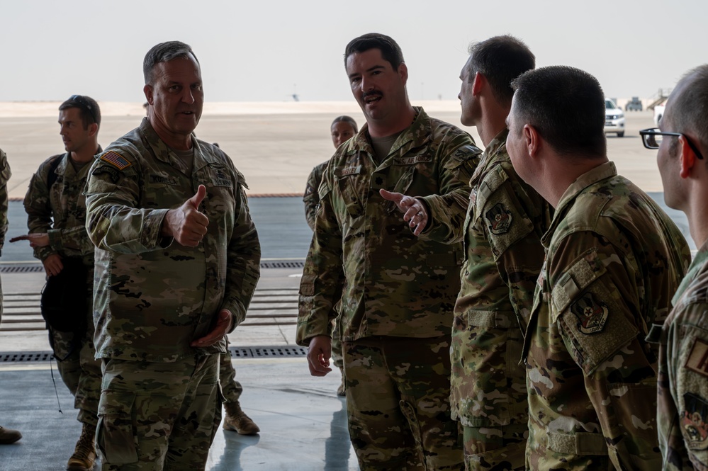 DVIDS - Images - CENTCOM Commander Visits Deployed Airmen [Image 2 Of 3]