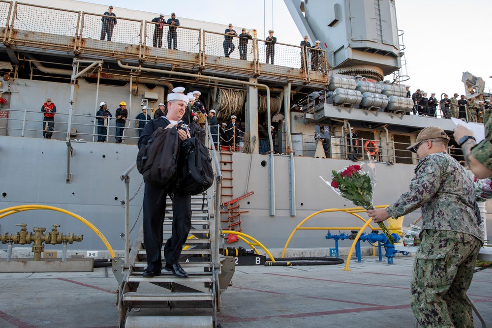 USS Pearl Harbor returns home following Pacific Partnership 2023