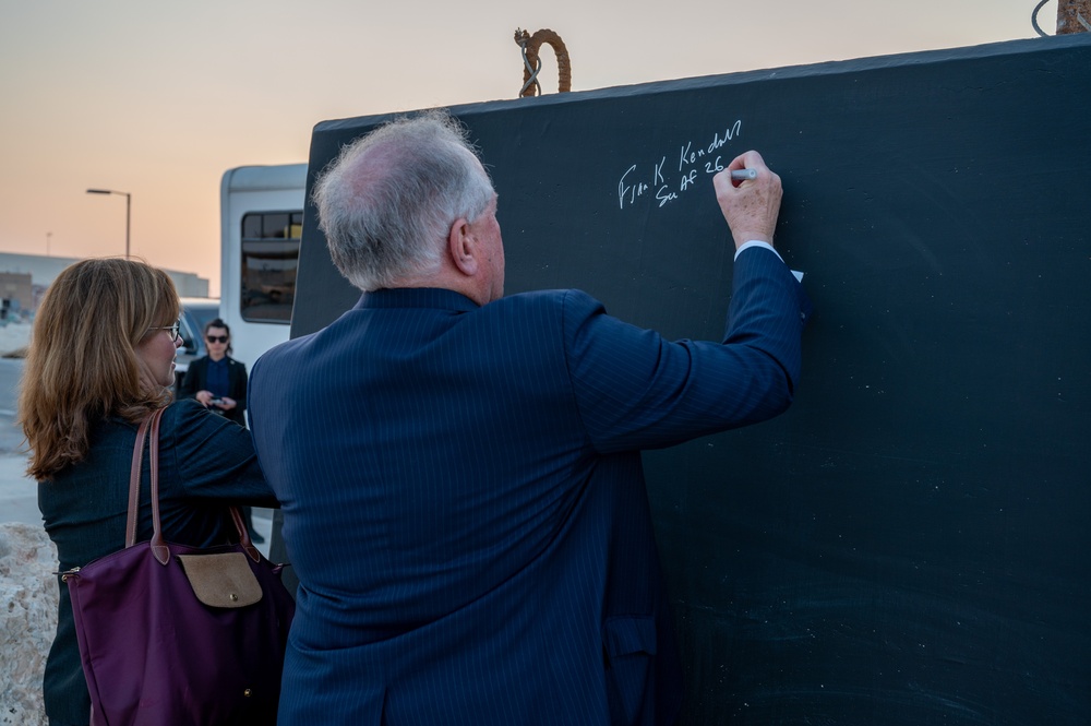 SECAF visits Airmen, Guardians, sees AFFORGEN in action