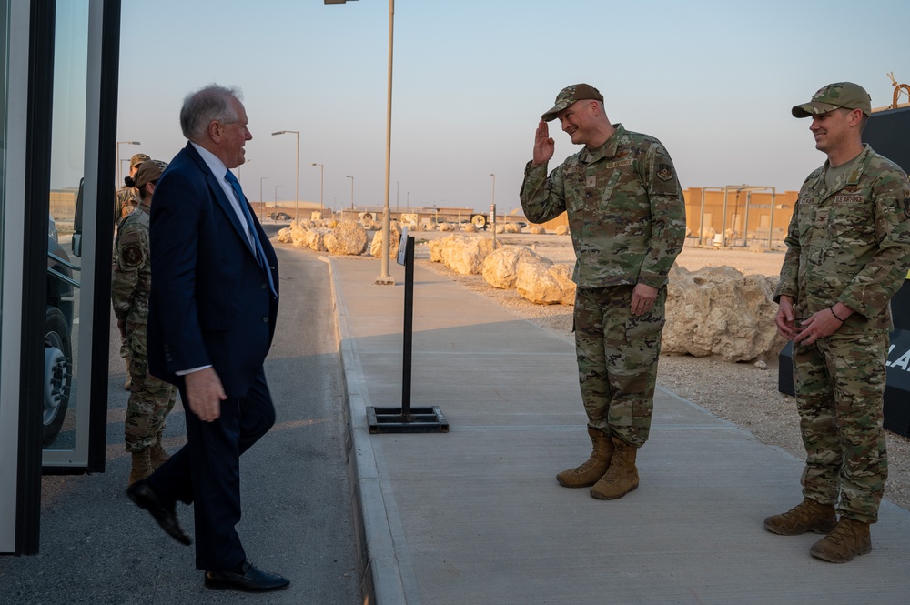 SECAF visits Airmen, Guardians, sees AFFORGEN in action
