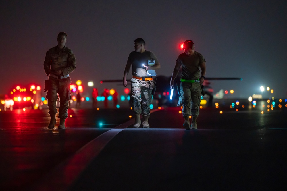 F-15E Strike Eagles test cable arresting system