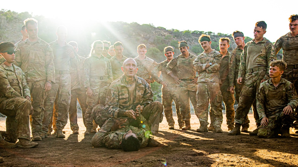 French Desert Commando Course 2023 - Combative