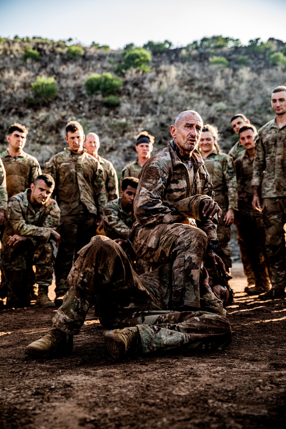 French Desert Commando Course 2023 - Combative