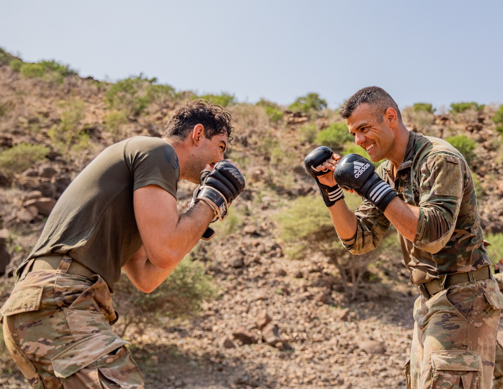 French Desert Commando Course 2023 - Combative