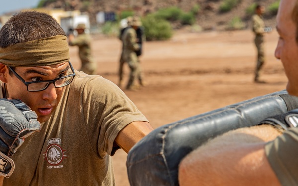 French Desert Commando Course 2023 - Combative