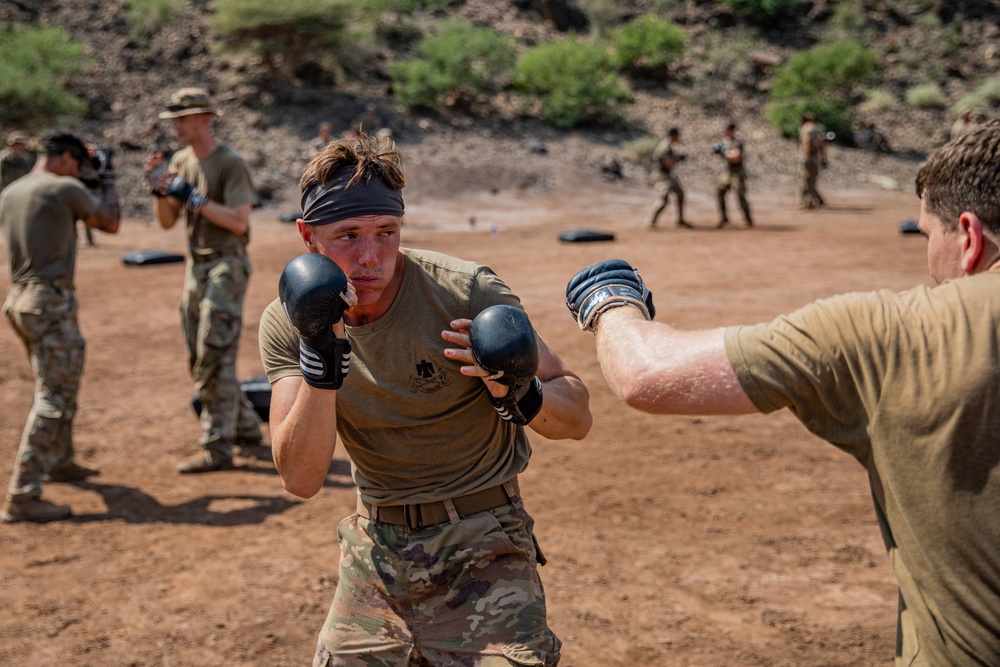 French Desert Commando Course 2023 - Combative