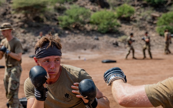French Desert Commando Course 2023 - Combative