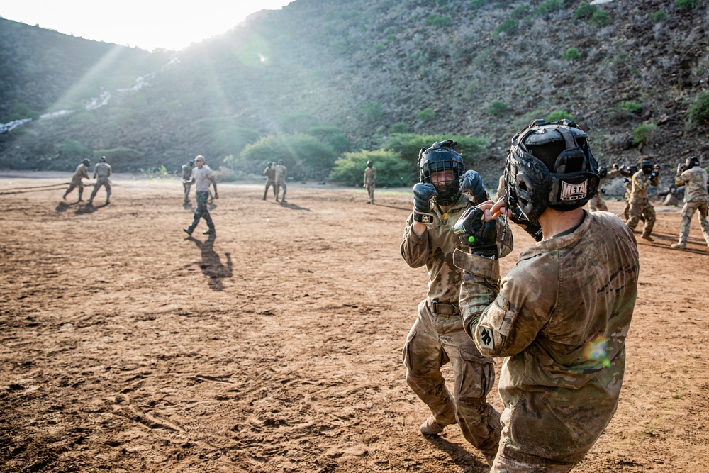 French Desert Commando Course 2023 - Combative