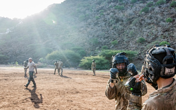 French Desert Commando Course 2023 - Combative