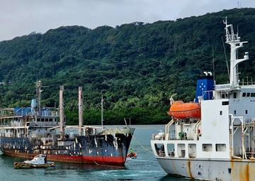U.S. Navy Divers Complete Ship Removal Operation in Pohnpei