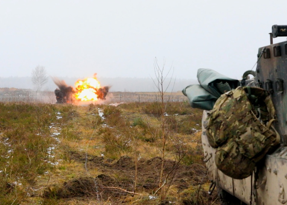 Task Force Marne Engineers conduct demolition, obstacle qualifications in Poland