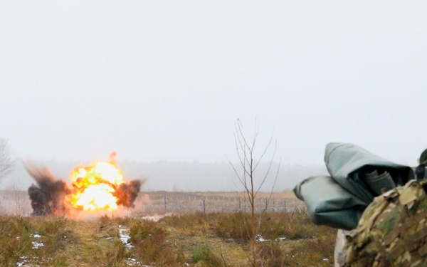 Task Force Marne Engineers conduct demolition, obstacle qualifications in Poland