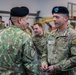 10th Mountain Division transfers authority to the 82nd Airborne Division at Mihail Kogalniceanu Air Base