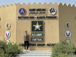 ‘I really love the mission’: JMC’s Ganzer back from Kuwait deployment