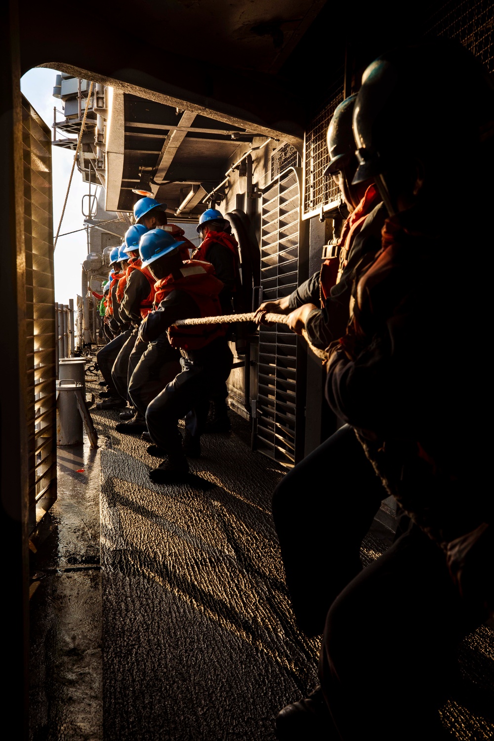 USS Philippine Sea Conducts Replenishment-at-Sea