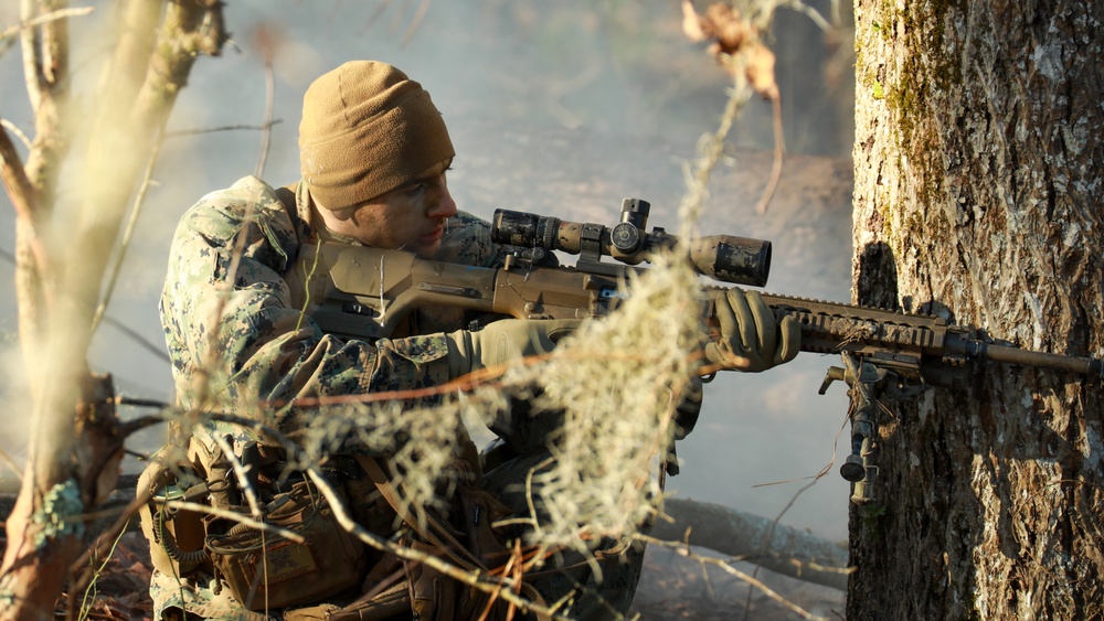Last Iteration of Scout Sniper Course at the School of Infantry-East: Final Event