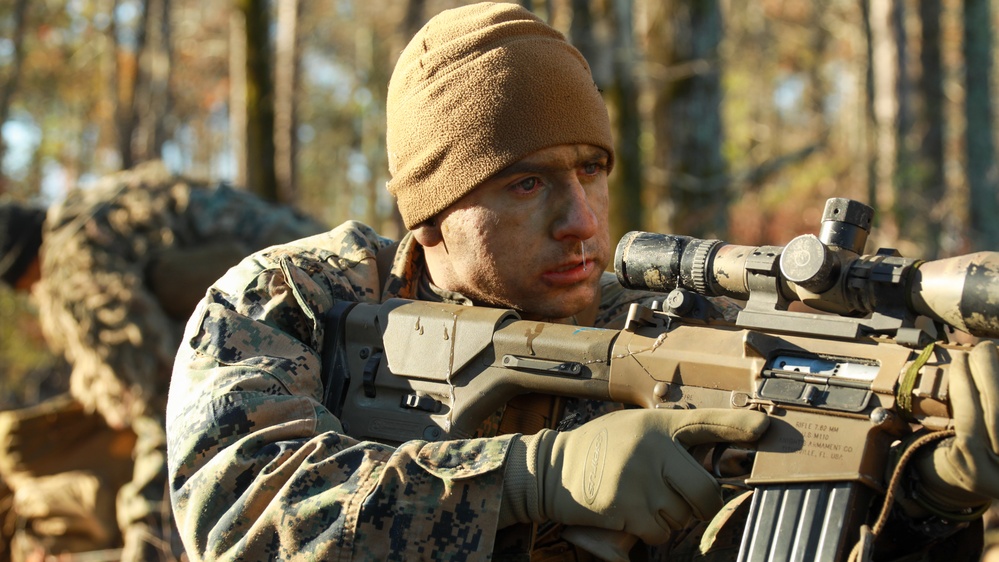 Last Iteration of Scout Sniper Course at the School of Infantry-East: Final Event