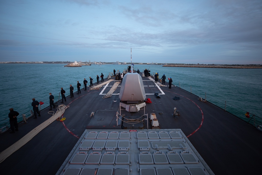 DVIDS - Images - Laboon Arrives in Rota, Spain [Image 3 of 4]