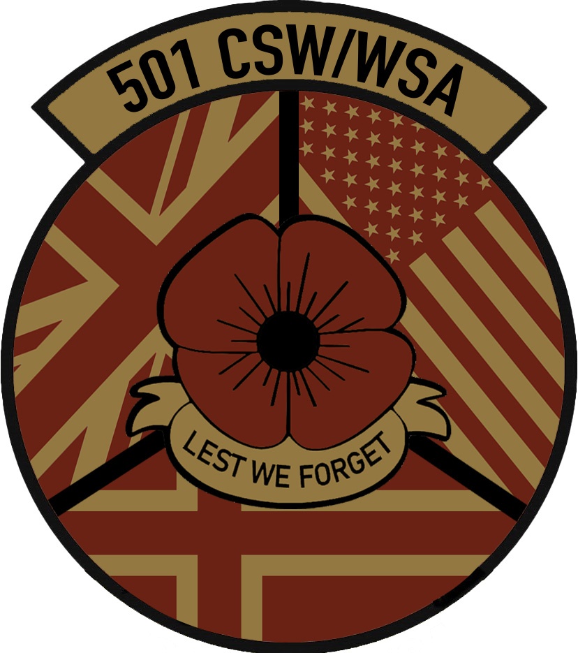 501st CSW Remembrance Day Patch