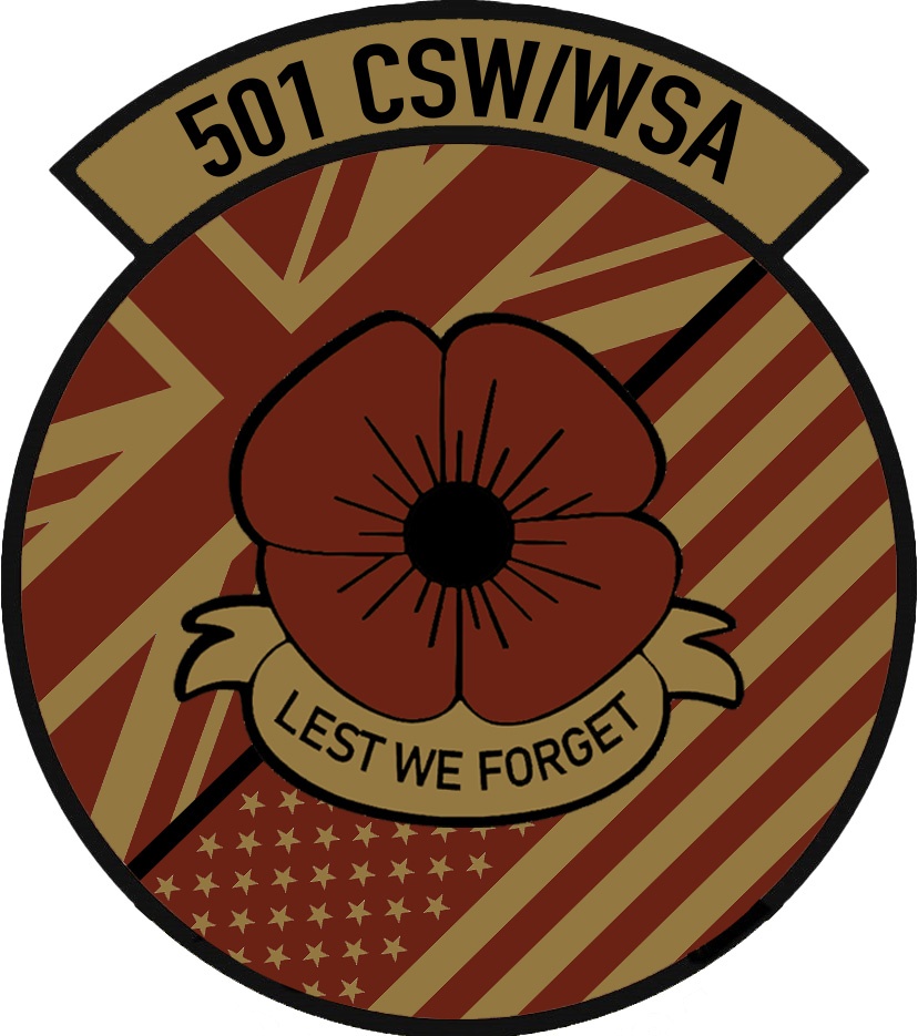 501st CSW Remembrance Day Patch