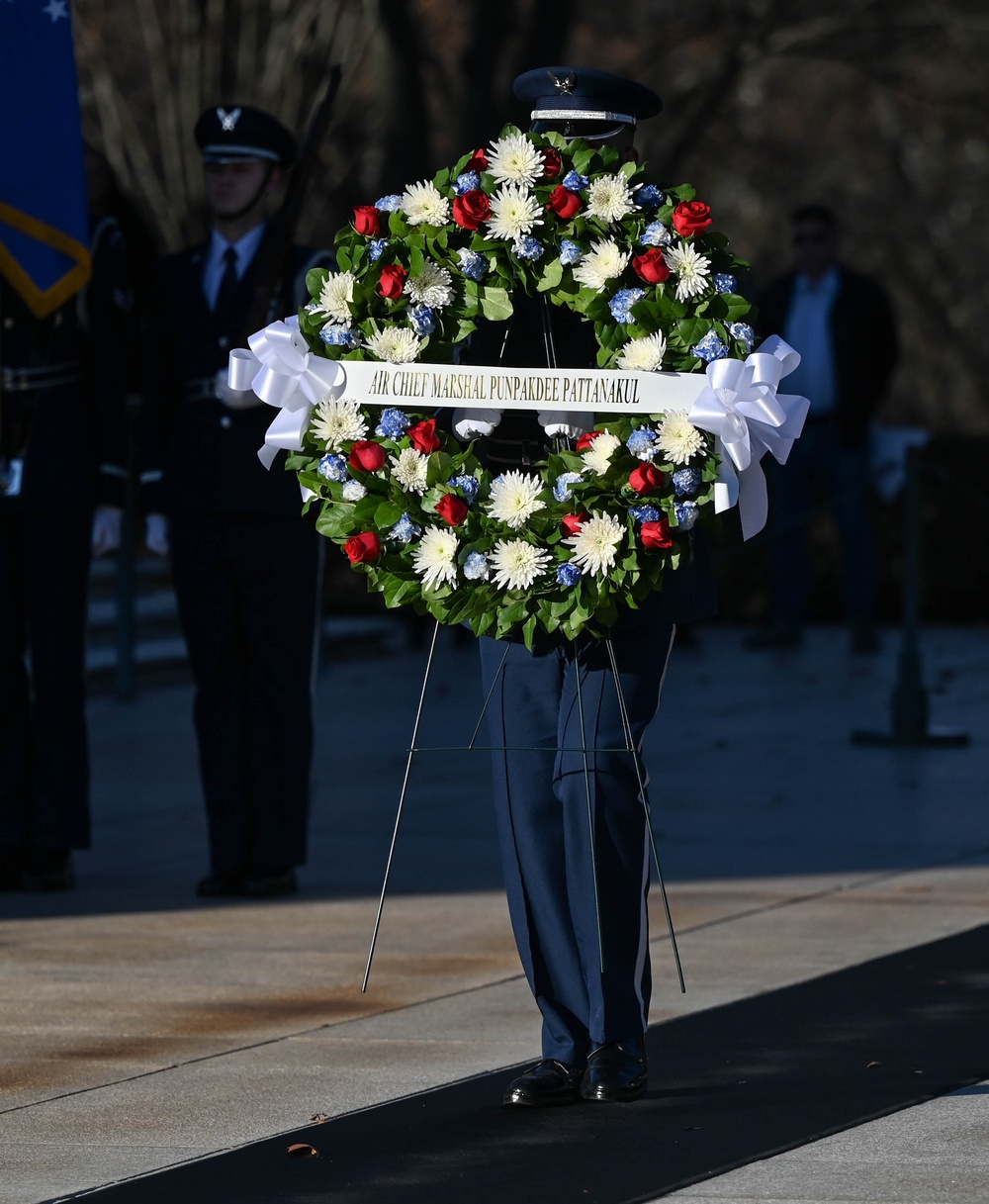 Thai ACM Pattanakul Wreath Laying Ceremony