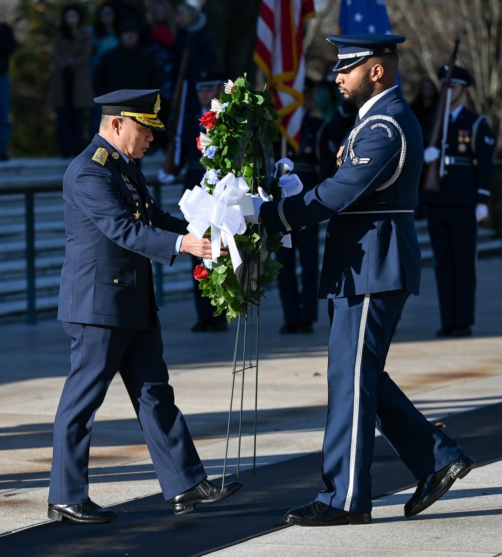 Thai ACM Pattanakul Wreath Laying Ceremony