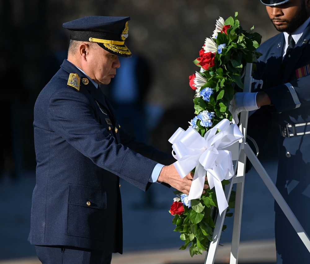 Thai ACM Pattanakul Wreath Laying Ceremony