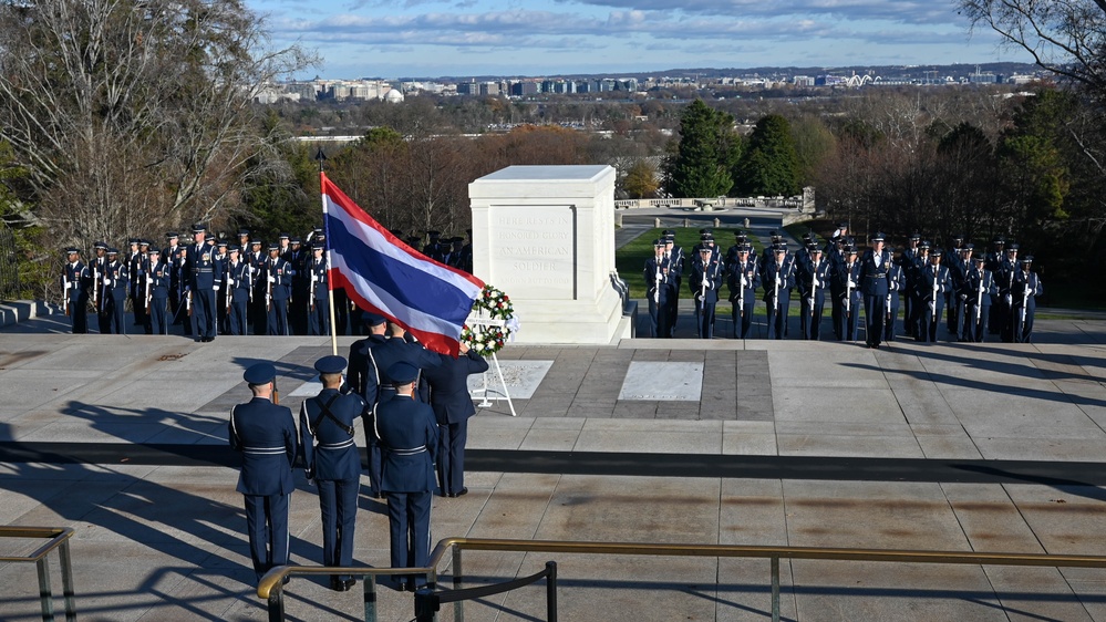 Thai ACM Pattanakul Wreath Laying Ceremony