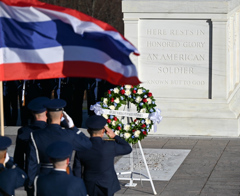 Thai ACM Pattanakul Wreath Laying Ceremony