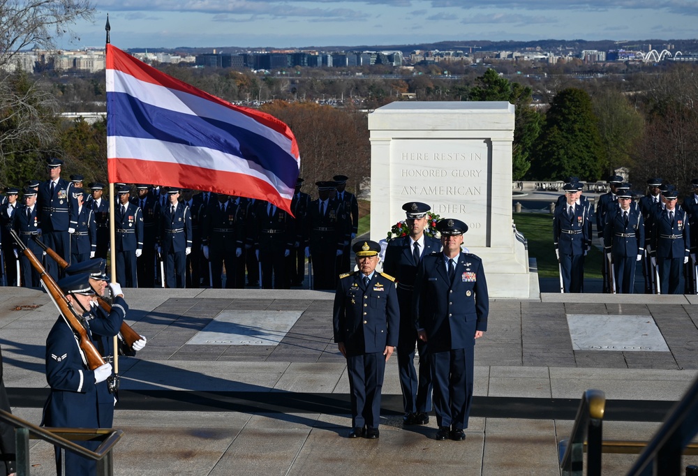 Thai ACM Pattanakul Wreath Laying Ceremony