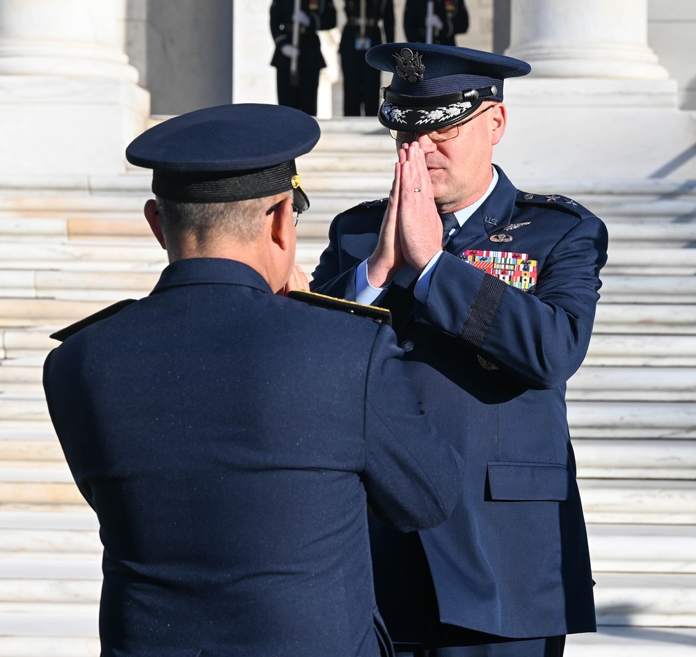 Thai ACM Pattanakul Wreath Laying Ceremony