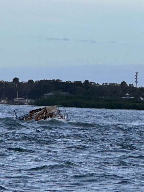 Coast Guard rescues man aboard vessel taking on water near Ponce Inlet