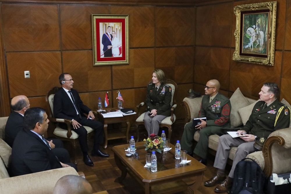 SOUTHCOM Commander Visits Paraguay, Meets with President, Senior Defense Leaders