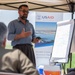 USAID trained 6 livestock farmers on sustainable techniques to grow their own alfalfa, including natural pest and disease control, and using a new sprinkler irrigation system provided by USAID that will reduce water use by more than 50%.