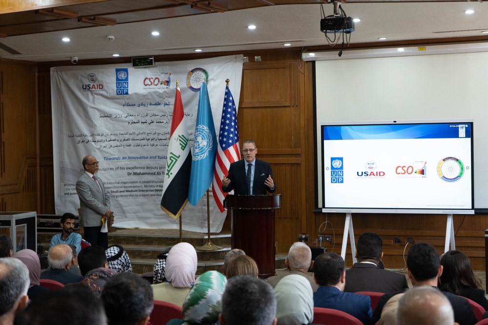 On MSME day, we celebrate Iraqi entrepreneurs and small businesses for their vital role in building a sustainable Iraq.