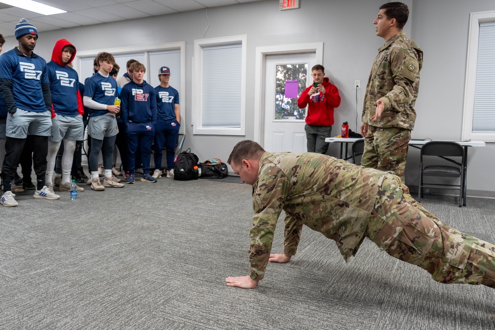 P27 Baseball Academy experiences Army Physical Fitness training