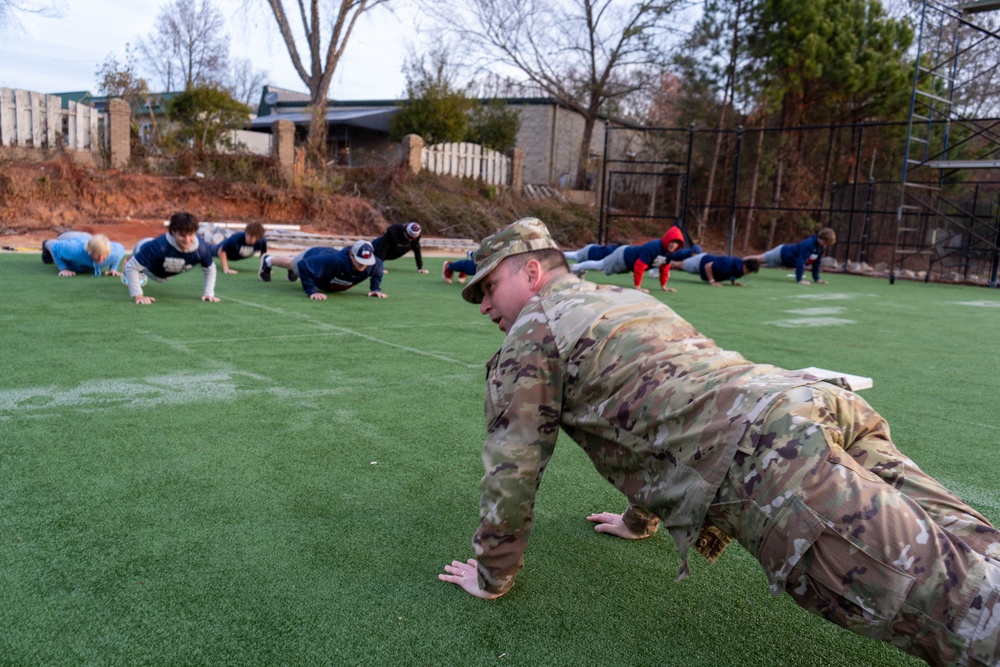 P27 Baseball Academy experiences Army Physical Fitness training